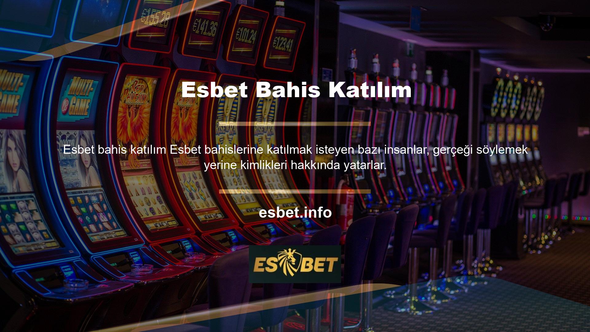 Esbet ofisi bunu biliyorsa, sizden bazı makaleler isteyecek ve gerçeği söyleyip söylemediğinizi kontrol edecekler